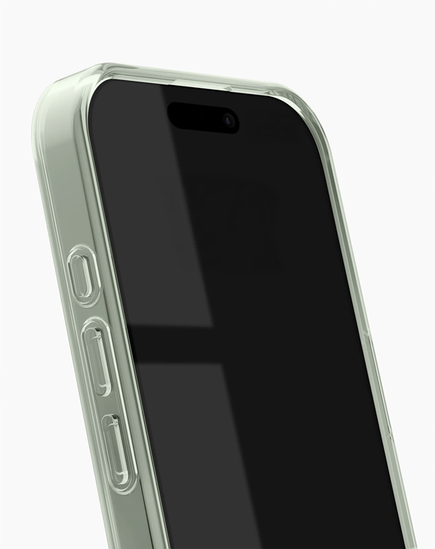 Ideal of Sweden iPhone 17 dėklas - Glitter Glow, Sage Green, 3 nuotrauka